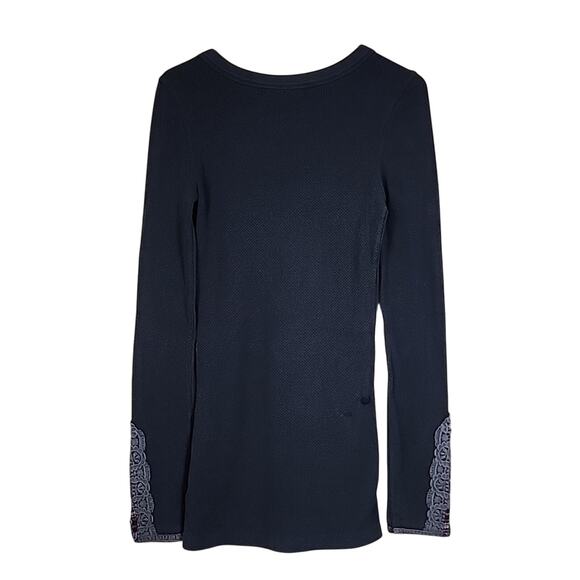 Free People Black Fiesta Cuff Large Thermal - Picture 4 of 6